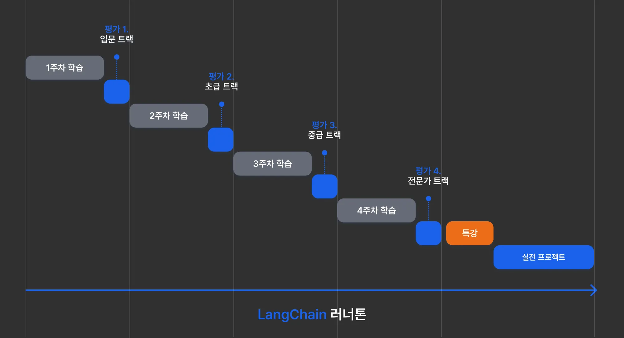 코드프레소 랭체인 러너톤의 학습과 평가, 프로젝트까지의 로드맵
